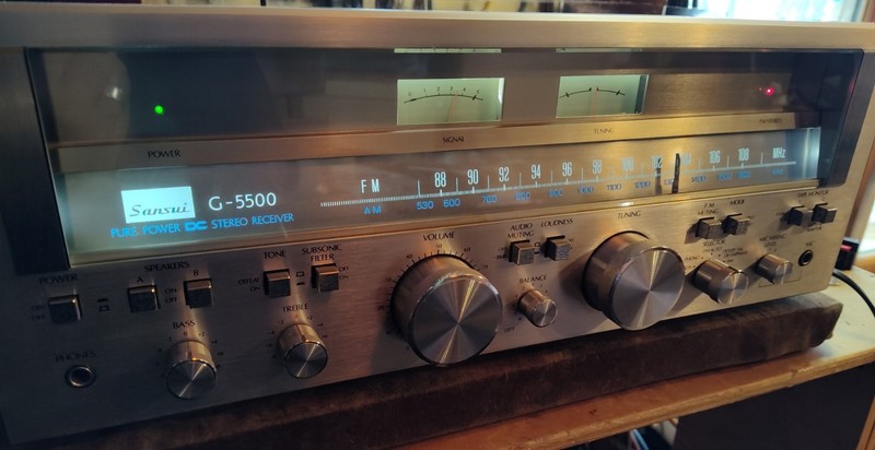 Sansui G-5500 Full Restoration with Audiophile Modifications