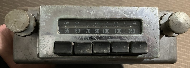 1952 Motorola HN2A Hudson Pacemaker, Wasp, Commodore, Hornet AM PB. Untested