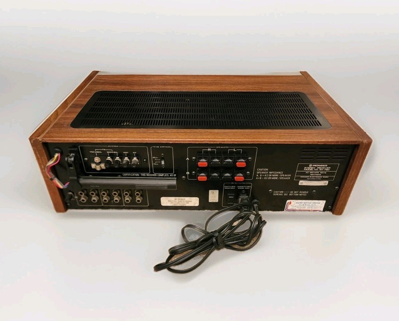 Vintage Pioneer SX-780 AM/FM Stereo Receiver, Extensively Serviced & Upgraded gallery