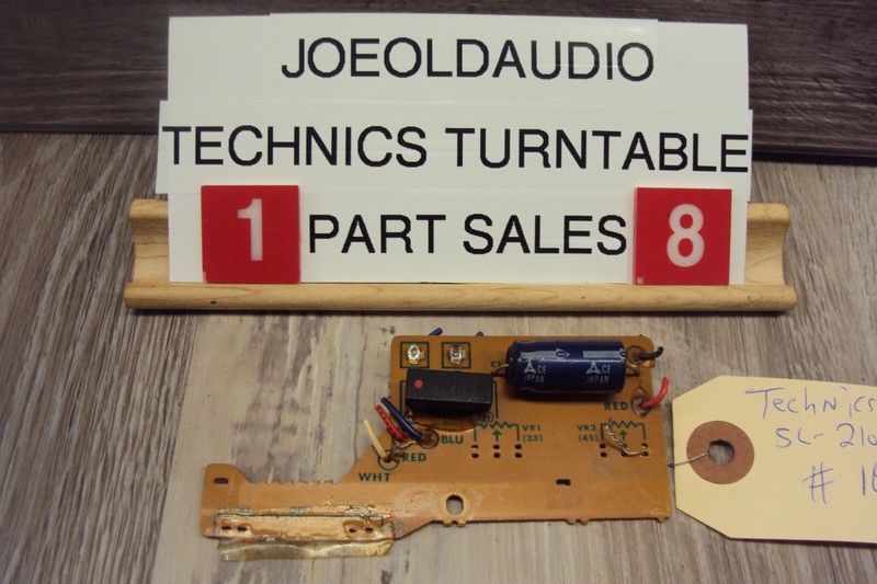 Technics SL-210 Turntable Diode Board. P/N SFDP212-01(b). Tested Parting SL-210