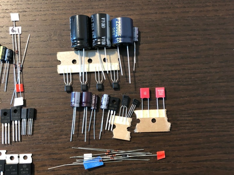 Pioneer SX-1050 Power Supply & Protection Recap Kit Capacitor Upgrade Rebuild gallery