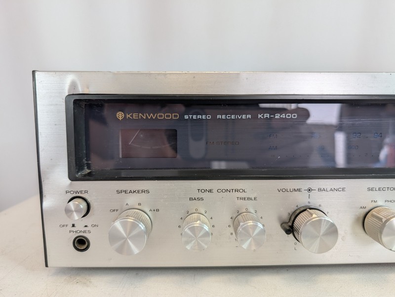 Kenwood KR-2400 AM-FM Stereo Tuner Amplifier Local PU in Boulder CO Only gallery