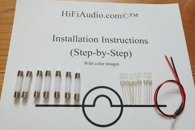 Marantz 2235B FULL receiver replacement LED bulb lamp light upgrade kit