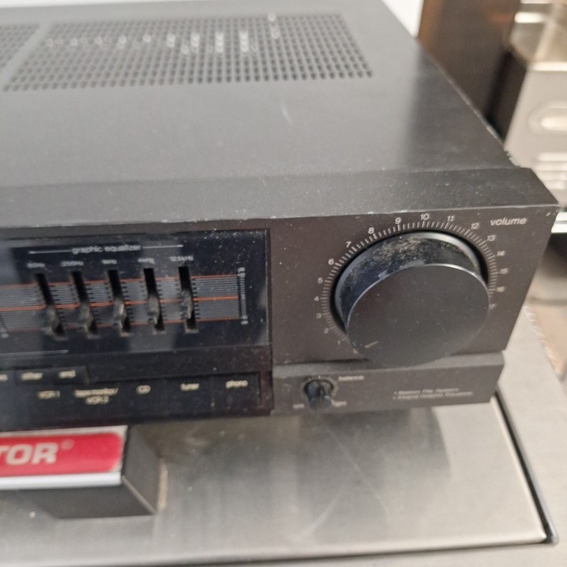 Vintage TECHNICS Quartz Synthesizer AM/FM Stereo RECEIVER # SA-R177 No Remote gallery