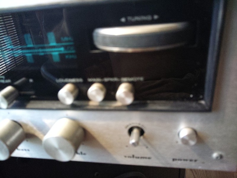 MARANTZ 4415 AM/FM QUADRADIAL 4 RECEIVER As.Is. Needs Restoration. It Powers On. gallery