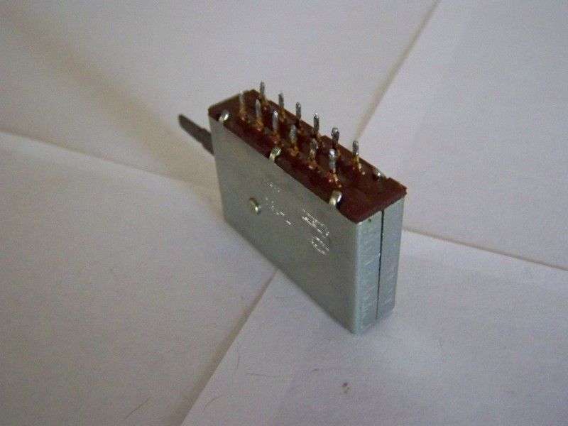 Pioneer SX-737 SA-710 SA-7100 Flip 12 Pin Switch (Monitor 1-2) ASK-028 gallery