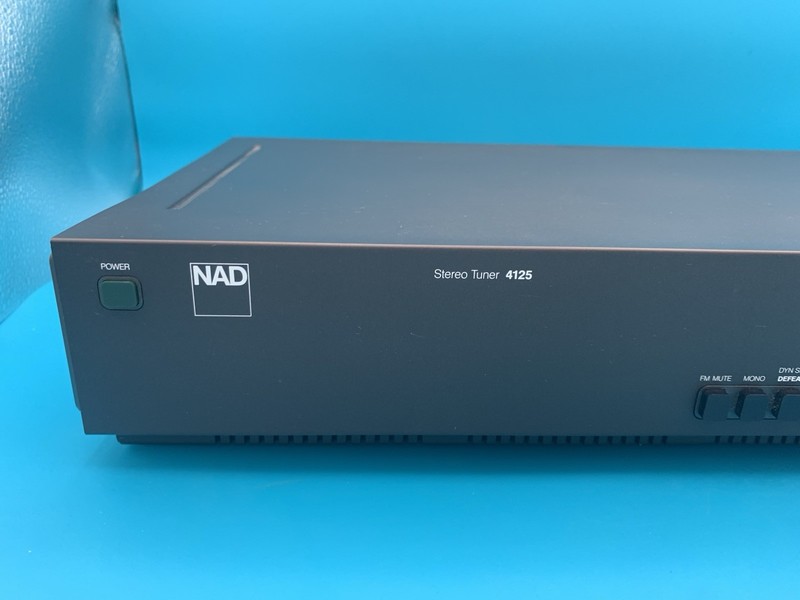 NAD 3020A Stereo Amplifier & 4125 Stereo Tuner Combo 80s Vintage Stereo Hi-Fi gallery
