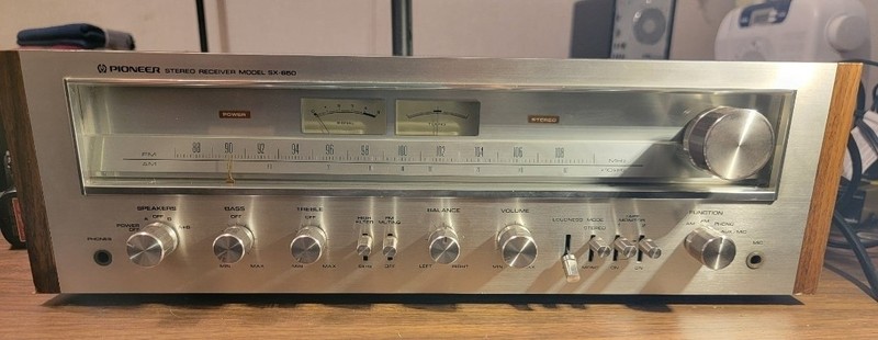 🔥 PIONEER SX-650 VINTAGE AM/FM STEREO – SERVICED, CLEANED, TESTED 🔥