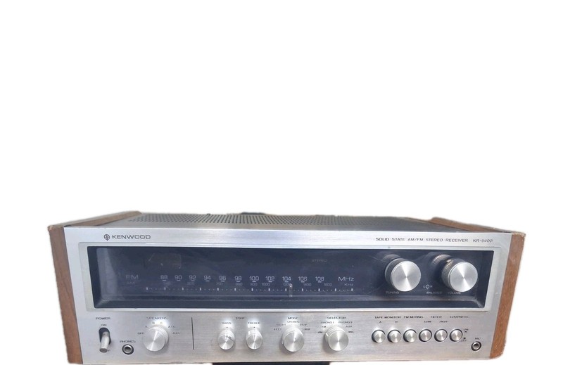 KENWOOD KR-5400 VINTAGE AM/FM STEREO RECEIVER Cleand Restored Serviced .
