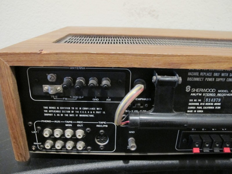 Vintage Sherwood S-7450 CP Silverface AM/FM Stereo Receiver gallery