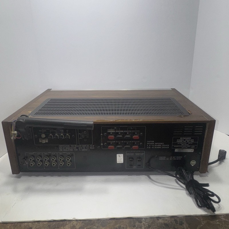 Vintage Pioneer SX-780 Stereo Receiver at 45 watts per Channel AM/FM🔥 TESTED🔥 gallery