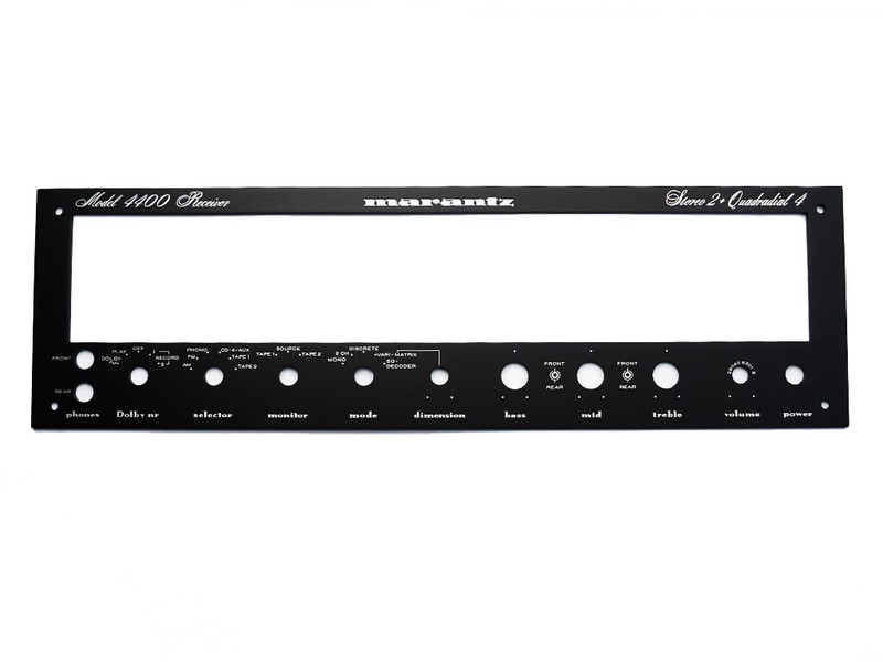 New! Marantz 4400 Receiver Front Panel Faceplate (Face Plate) B