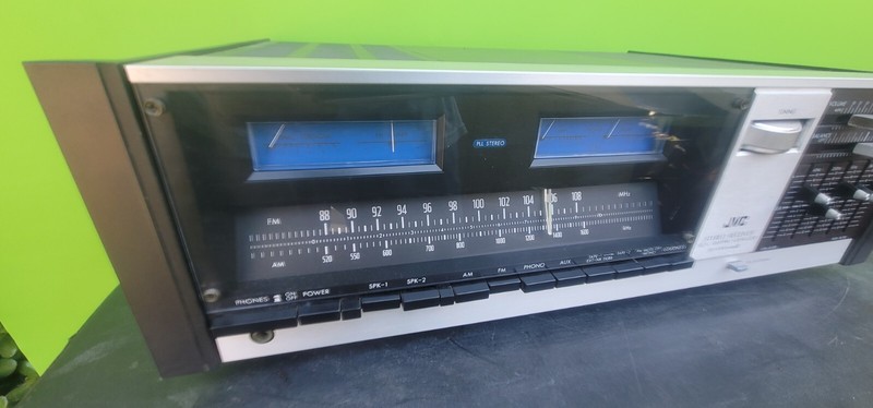 Vintage JVC JR-S300 Mk II AM FM Phono Stereo Receiver Graphic Equalizer Works gallery