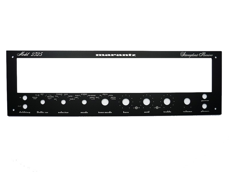 New! Marantz 2325 Receiver Front Panel Faceplate (Face Plate) B