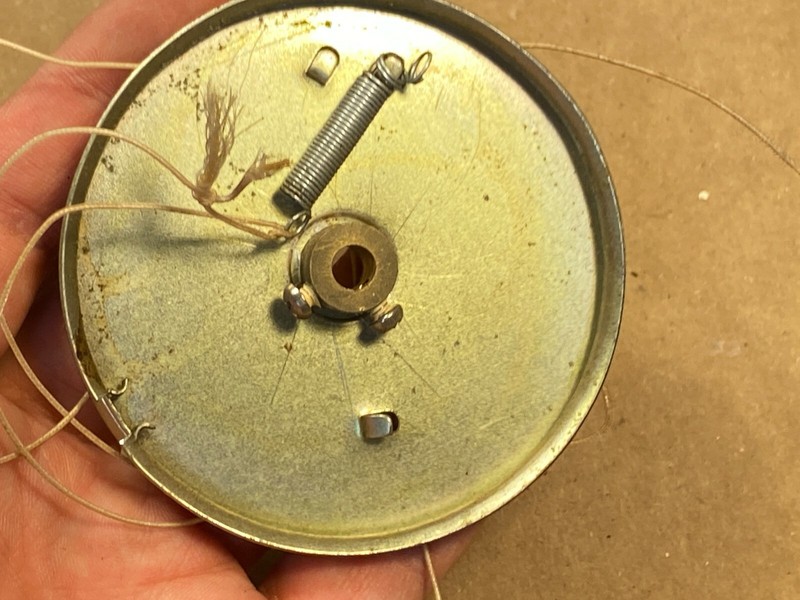 Metal Tuning Wheel from Kenwood KW-50 Tube Receiver Parts gallery