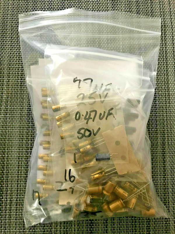 PIONEER SX-880 Capacitor Replacement Kit Capacitors