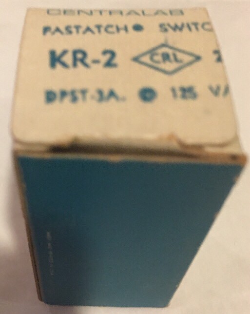 Fisher KR-2 500B Receivers NOS On/Of Switch