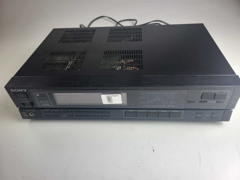 Sony STR-AV47 Receiver, FM Stereo FM/AM Receiver