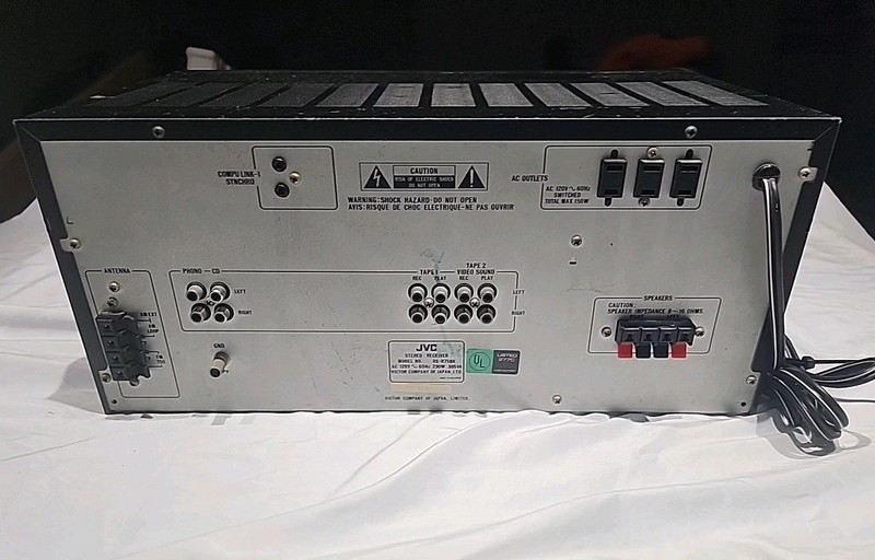 Vintage JVC FM/AM Receiver RX-R75BK. Turns On - Victor Company of Japan, Ltd gallery