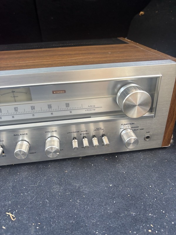 Vintage Pioneer SX-650 AM/FM Stereo Receiver Silver Face Japan! Works gallery
