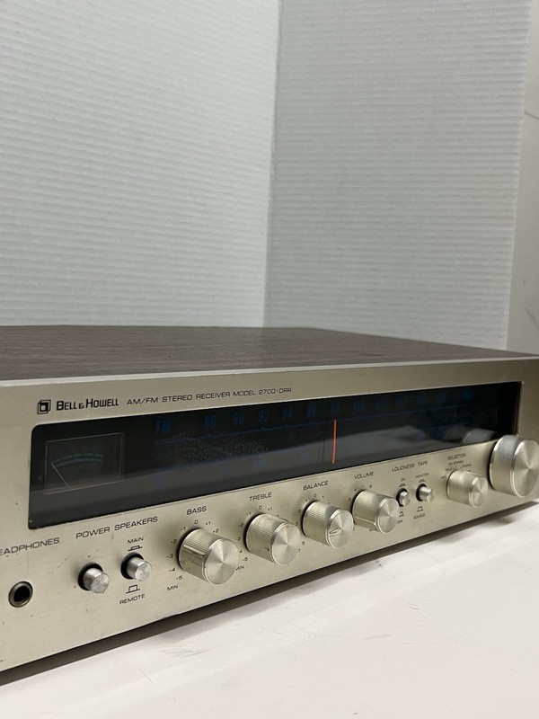 1977 Bell & Howell AM / FM Stereo Receiver Model 2700-DRR gallery