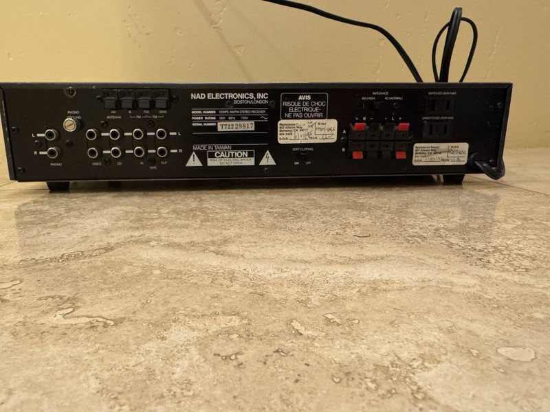 NAD 7220PE Power Envelope AM/FM Stereo Receiver UNTESTED estate sale- Powers On gallery