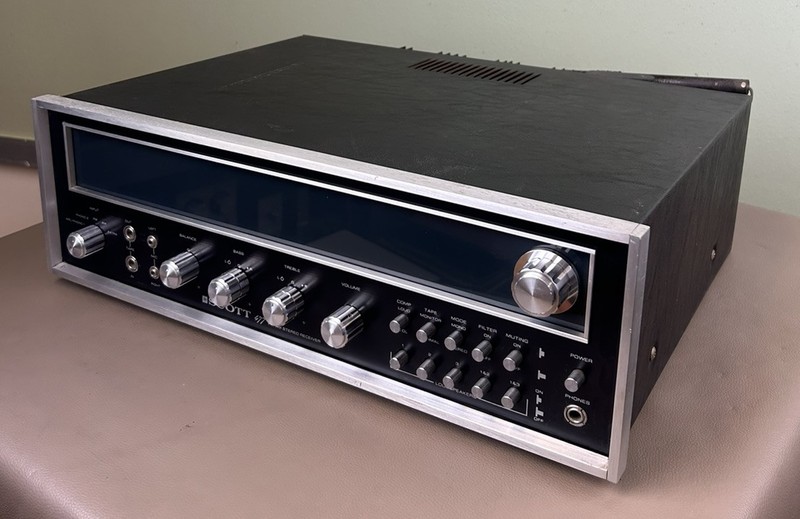 SCOTT 477 STEREO RECEIVER PARTS/REPAIR gallery