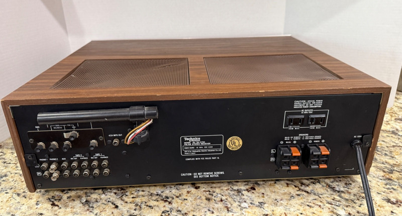TECHNICS FM/AM SA-5760 STEREO RECEIVER – AS IS