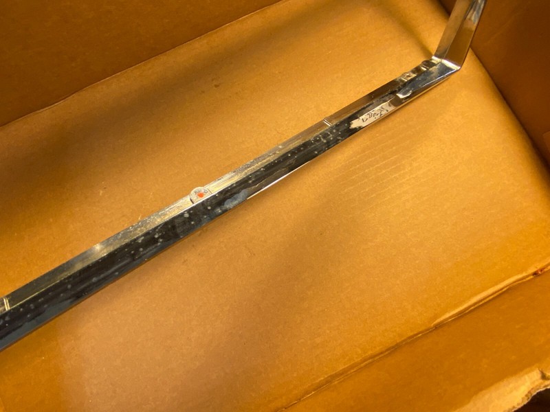 Metal Frame for Faceplate from Kenwood KW-50 Tube Receiver Parts gallery