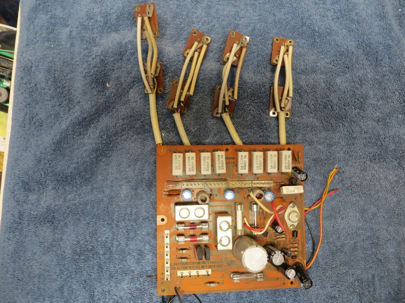 SANSUI STEREO RECEIVER 9090DB/990DB POWER SUPPLY BOARD PART # F-2656