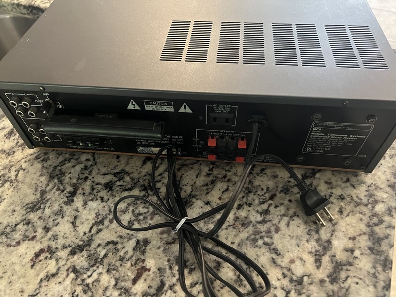 mcs modular component systems stereo receiver 3224 gallery