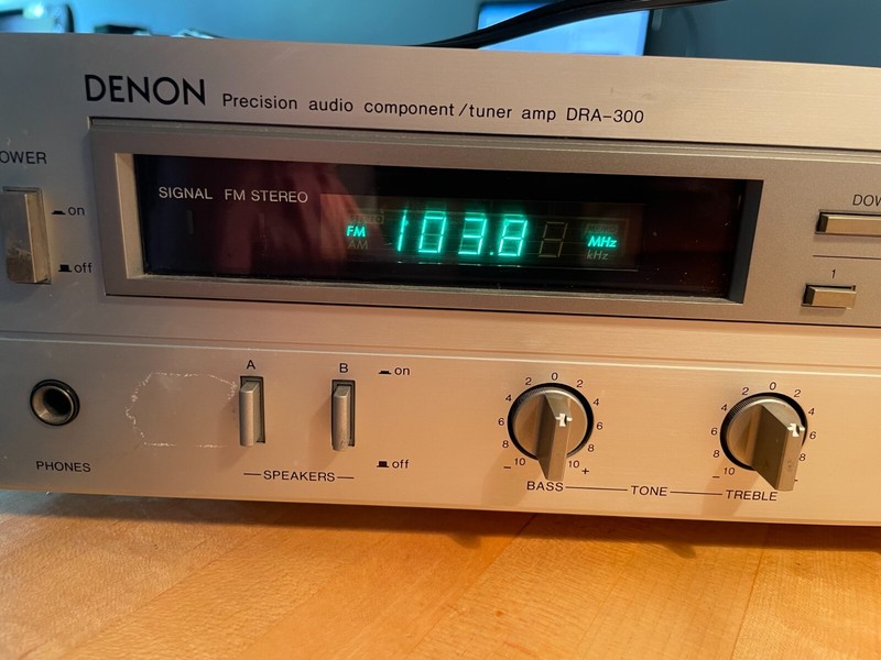 Denon DRA-300 AM FM Tuner Stereo Receiver Amplifier, Great Condition gallery