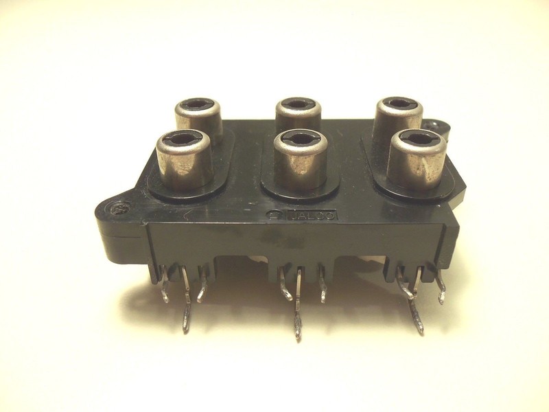 PIONEER SX-700 RECEIVER PARTS - jack assembly - RCA gallery