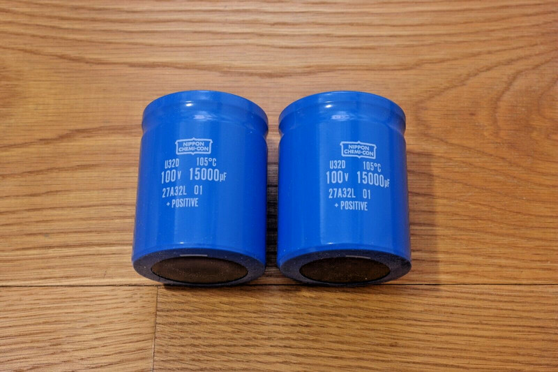 Bose 1800 amp power filter replacement caps capacitors