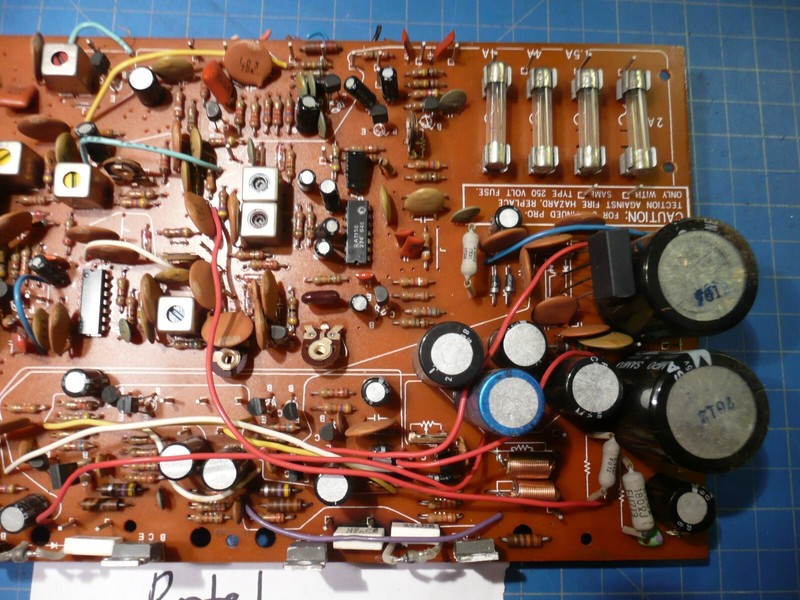 Rotel RX-102 MKII Stereo Receiver Replacement Parts Main Circuit Board gallery