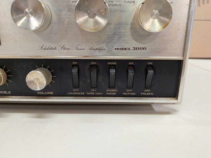 Vintage Sansui Model 3000, 45W AM/FM Multiplex Stereo Receiver Tuner Amplifier gallery