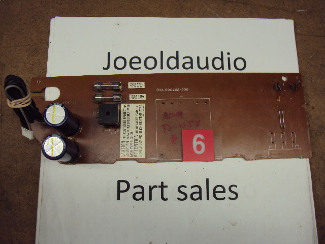 AIWA TS-W5U Original Power Supply Board Read Below Parting Out AIWA TS-W5U.