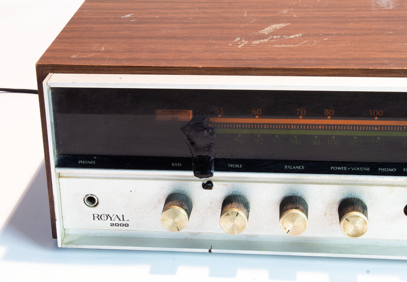 Vintage Royal 2000 Am Fm Tune Receiver Sold As Is Rare Powers Up Not Tested gallery