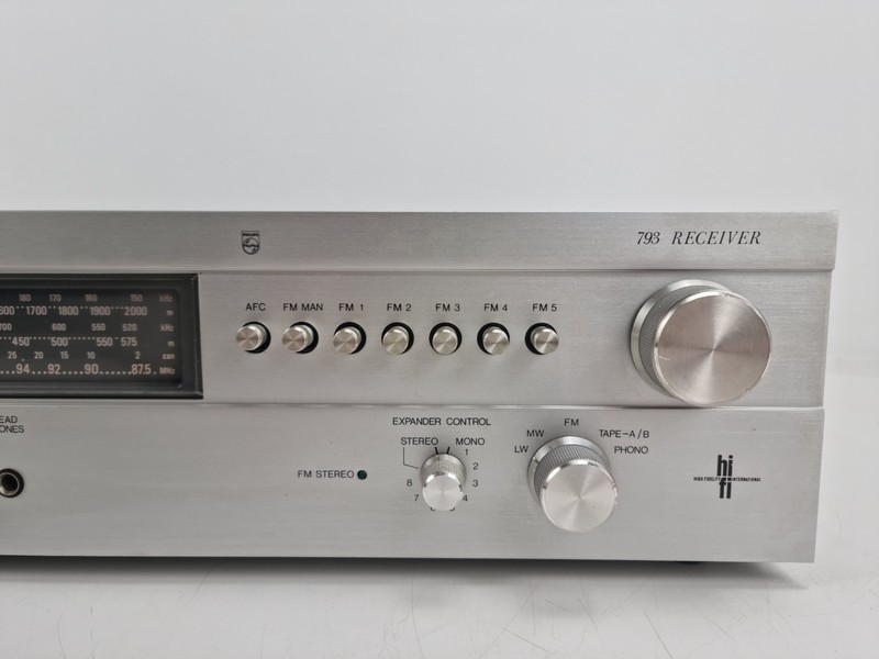Philips 793 Receiver - With new power cable gallery