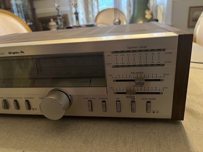 JVC Fm-Am Stereo Receiver Super-A Model R-S33 gallery