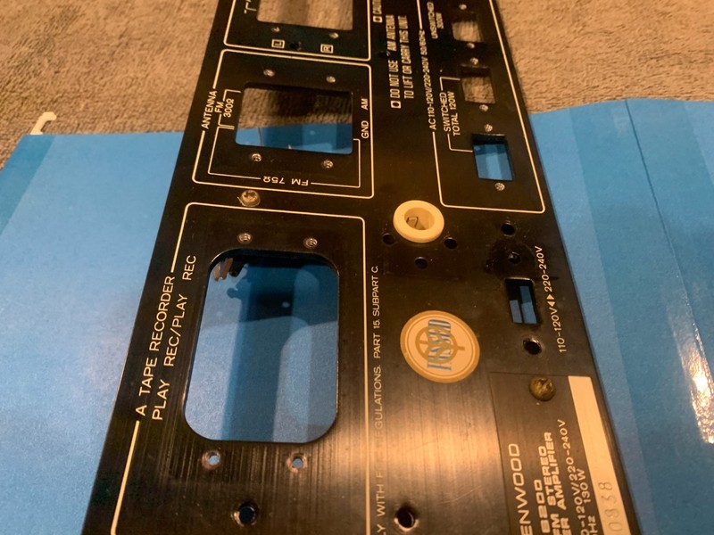 Kenwood KA-6200 Stereo Receiver Rear Panel gallery