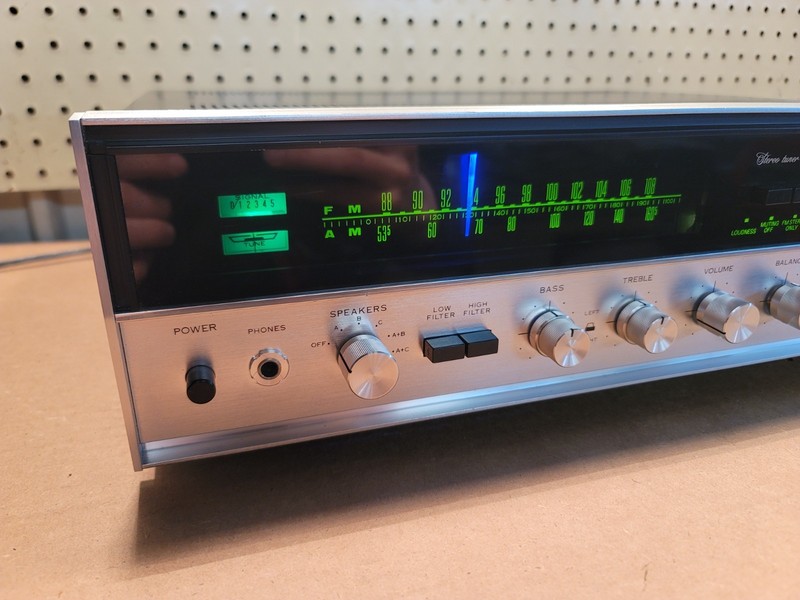 SANSUI 5000A VINTAGE AM/FM STEREO RECEIVER - CLEANED - TESTED LED'S - NICE!!! gallery