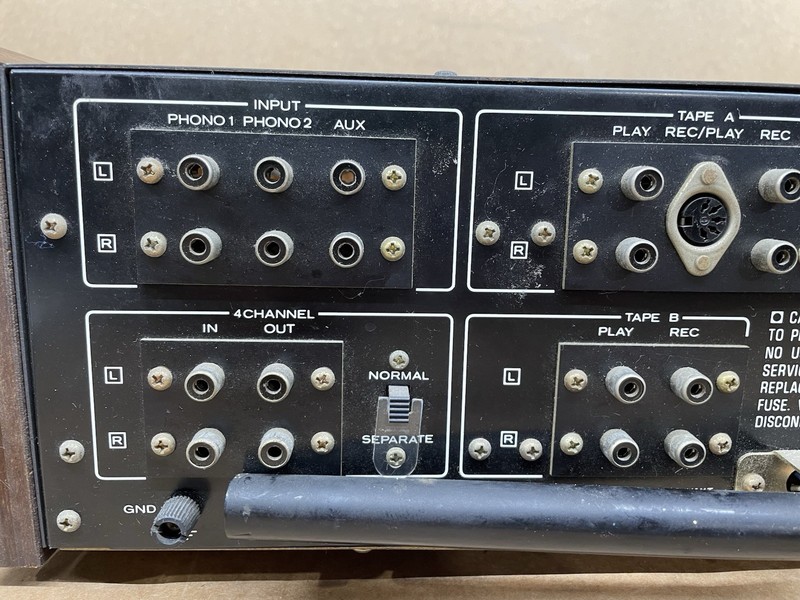 KENWOOD KR-6400 VINTAGE AM/FM STEREO RECEIVER - PARTIALLY TESTED AND WORKING! gallery