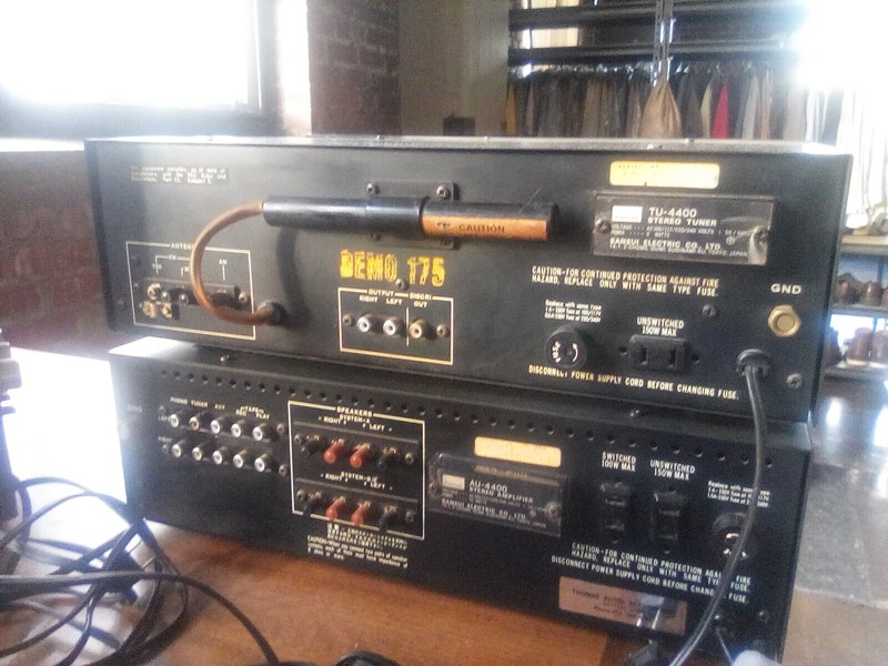 Sansui AU 4400 Amplifer and matching TU 4400 Tunner gallery