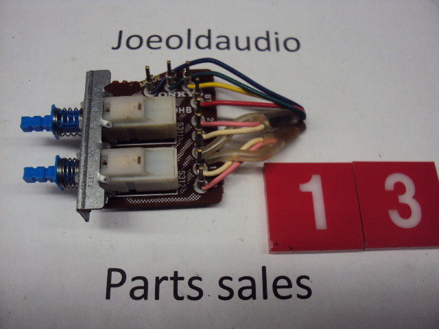 Onkyo TX-61 Original DeEmp/FM Mute Switch. 2 Gang. Parting Out TX-61 Receiver.