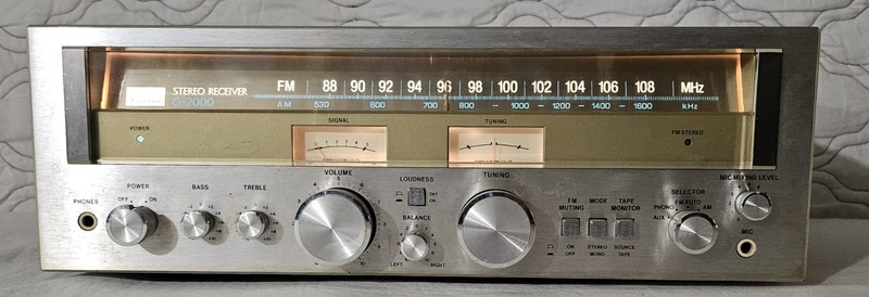Sansui G-2000 AM/FM Stereo Receiver Vintage Good Shape