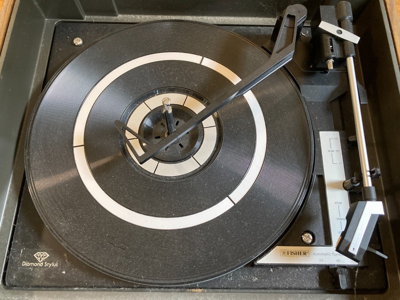 Fisher Audio Component System MC-720 1980s 80s Vintage MC 720 Vinyl turntable gallery