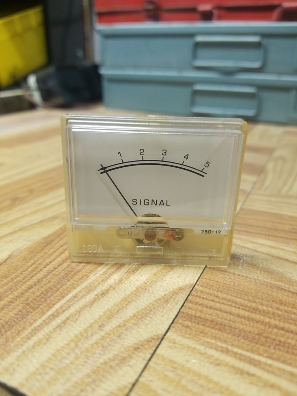 Lafayette lr-5555a Signal Meter