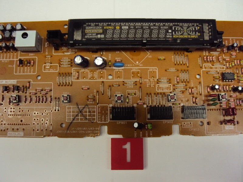 Technics SA-EX-140 Original Display Board RJB1933AA Tested Parting Out SA-EX140 gallery