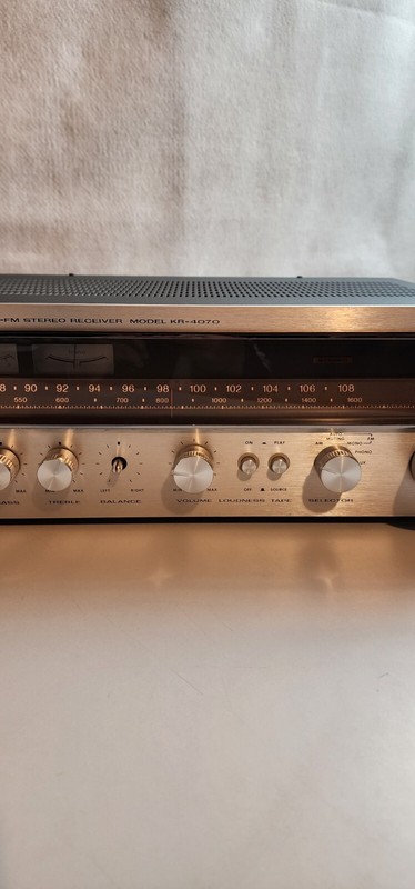 Vintage KENWOOD KR-4070 AM-FM Stereo Receiver Working gallery